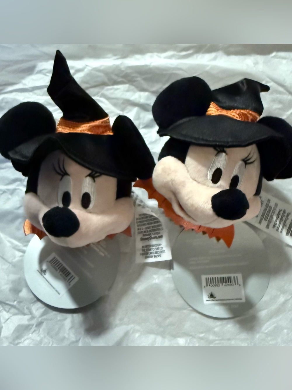 DisneyParks Minnie Mouse Halloween Make Your Own Ears Plushies